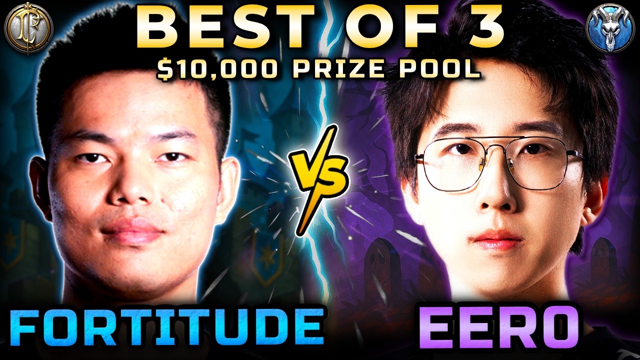 HOW OP IS NEW HERO vs UNDEAD? | FORTITUDE vs EER0 | Warcraft 3 Rebirth Invitational