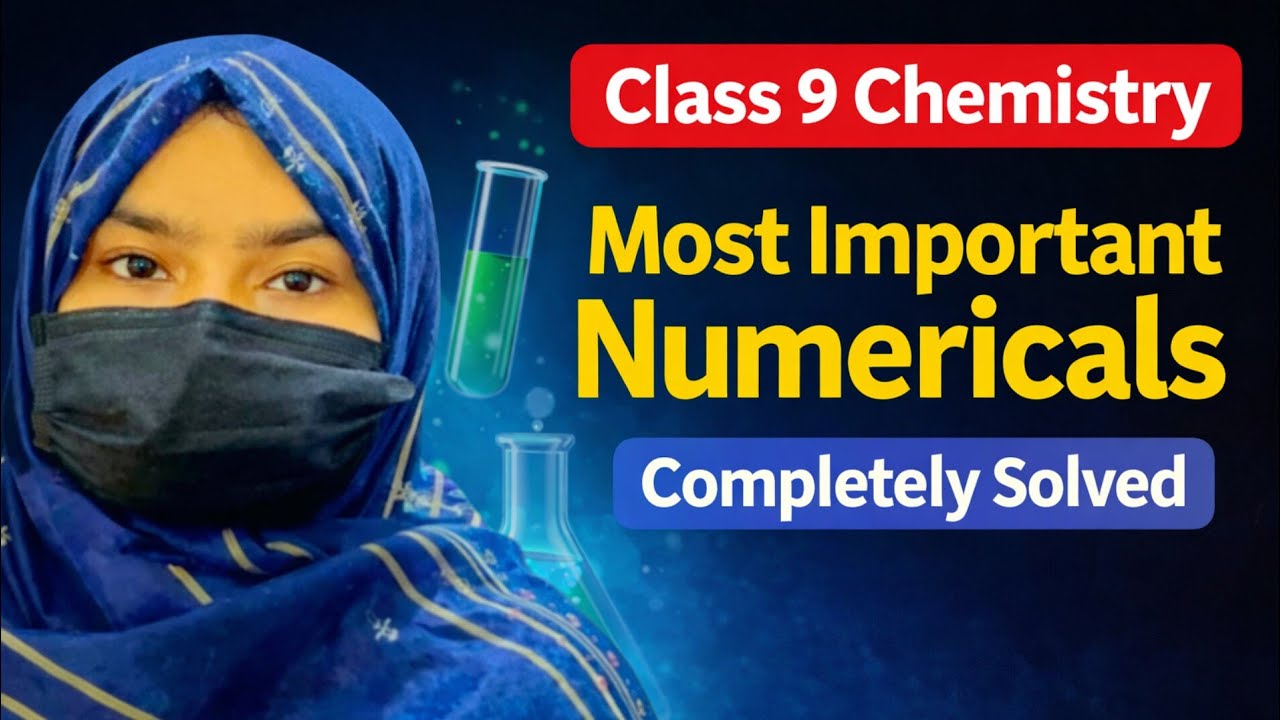 Most Important Numericals | Class 9 Chemistry | Sindh Board Exam 2026 