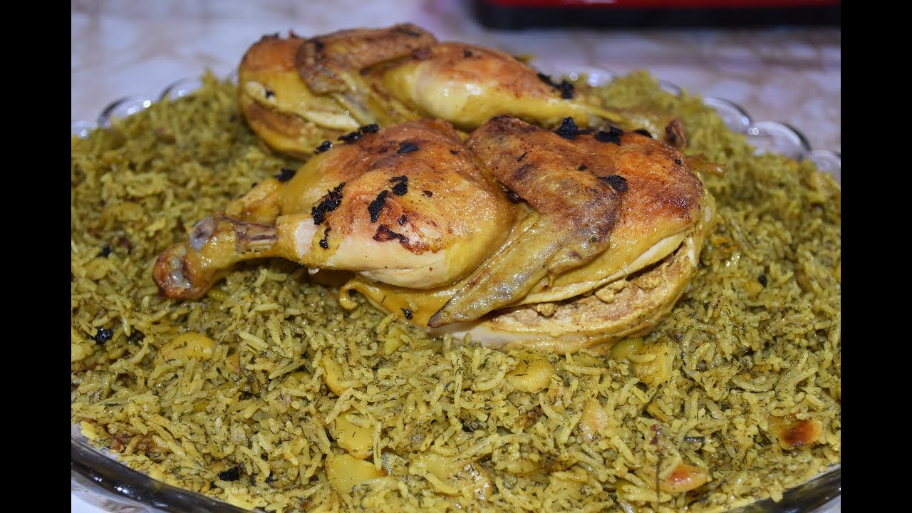 تمن باكله بالدجاج ( من مطبخ ام عمار للأكلات العراقية )