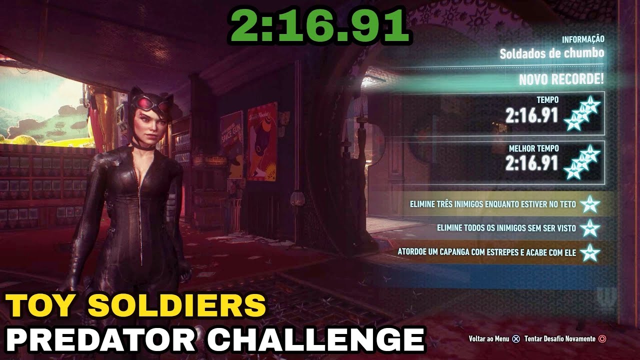 Batman: Arkham Knight - Toy Soldiers - Predator Challenge