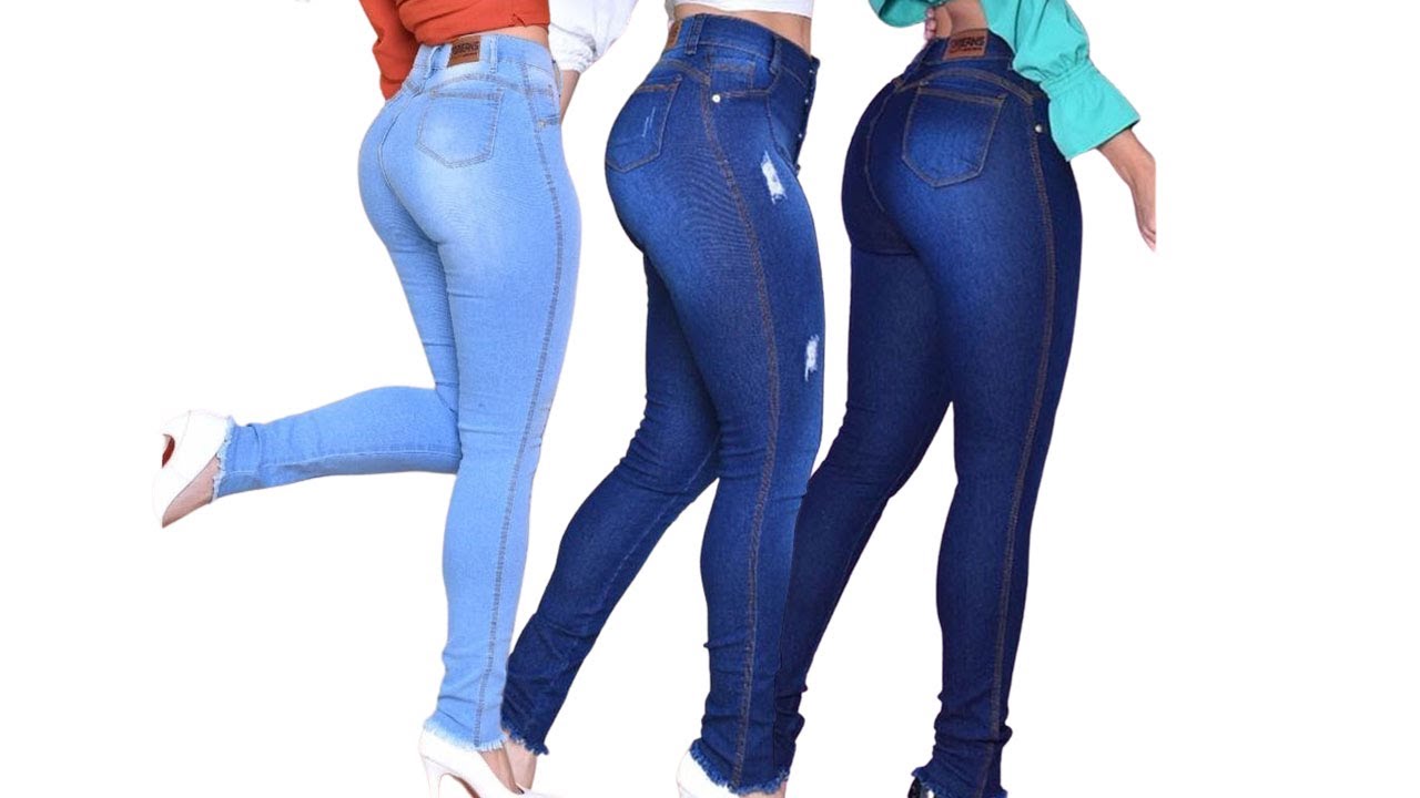 MODELOS de cal&ccedil;as Jeans Feminina disponivel em nossas lojas de Marketplace 002