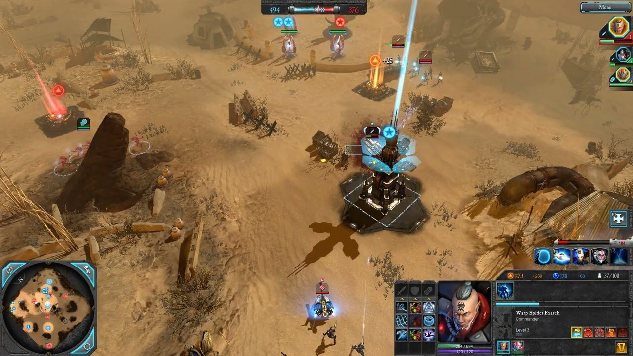 Warhammer 40000 Battle of the Eldar in Dawn of War II⚔️