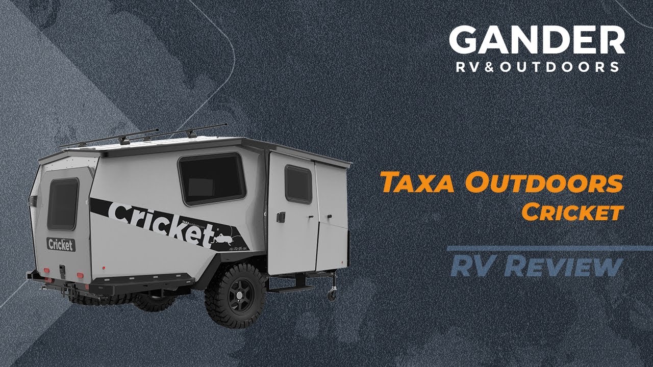 Taxa Outdoors Cricket, the spaceship in your RV