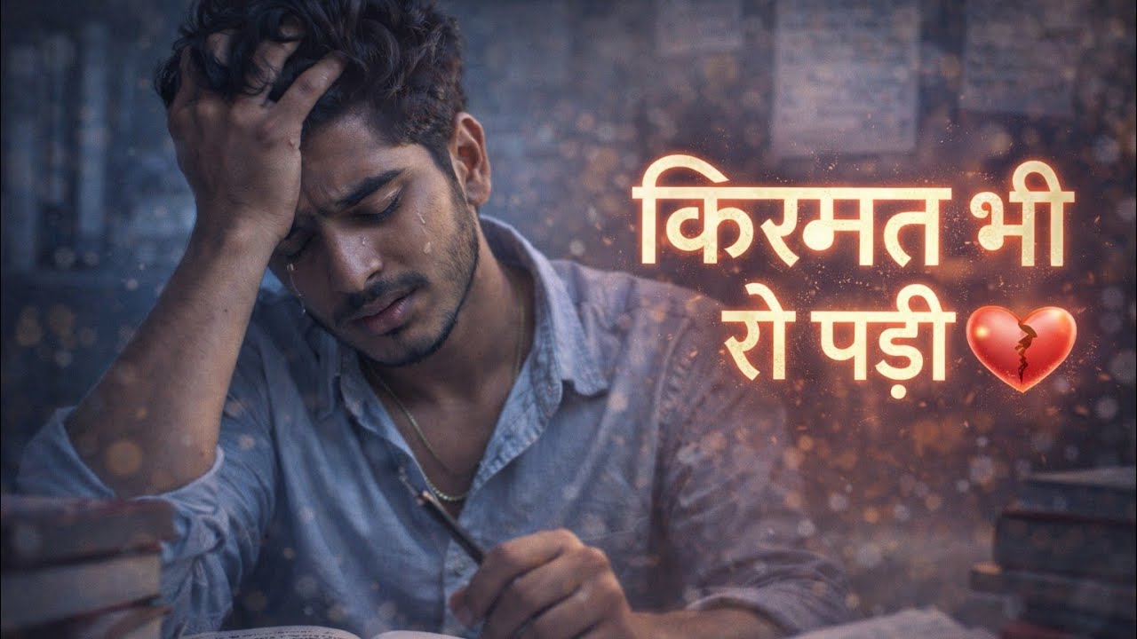 Kismat Bhi Ro Padi 💔 | Sachchai Ek Student Ki | Heart Touching Song |rapper karann|#hindirap#karann