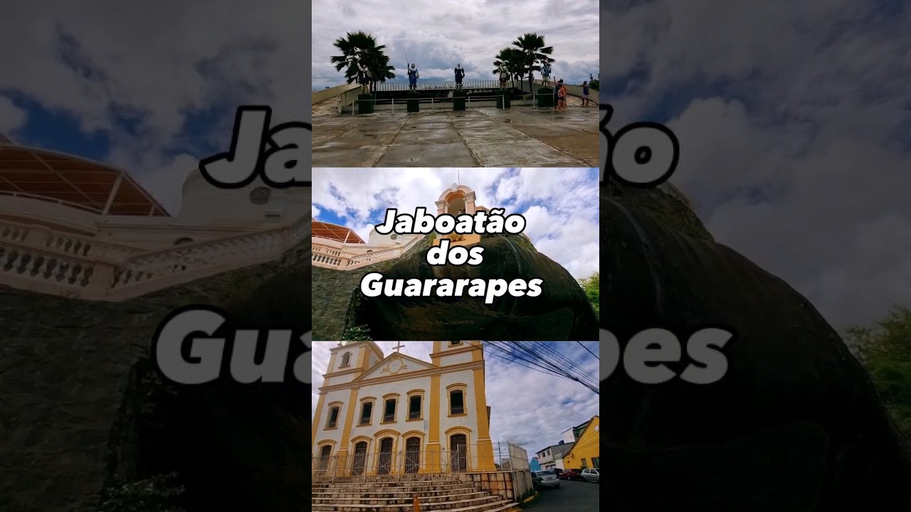 Jaboat&atilde;o Dos Guararapes - 3 locais hist&oacute;ricos pra conhecer #pernambuco #jaboat&atilde;o