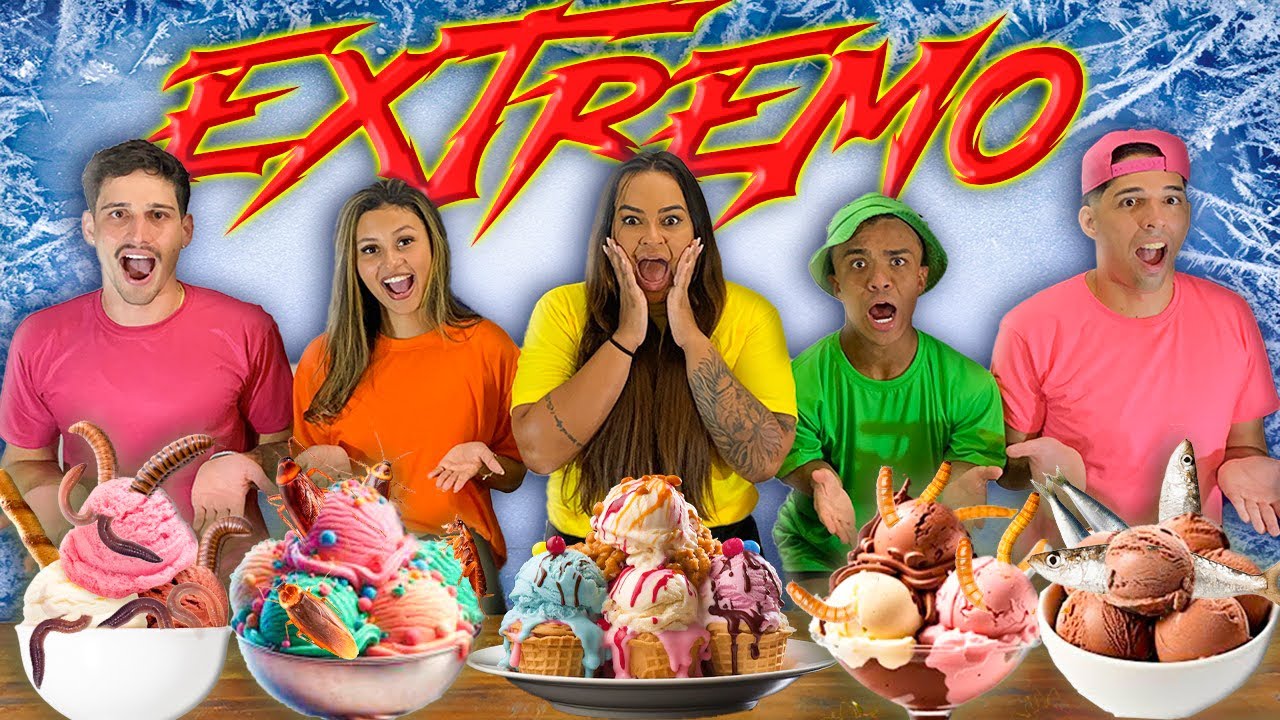 O ULTIMO A PARAR DE TOMAR SORVETE  EXTREMO !!! *passamos mal*