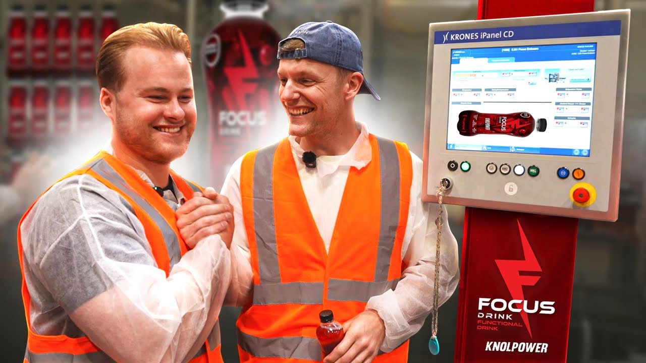 DE LANCERING VAN KNOLPOWER SMAAK FOCUS DRINK!! (in de fabriek)  #4266