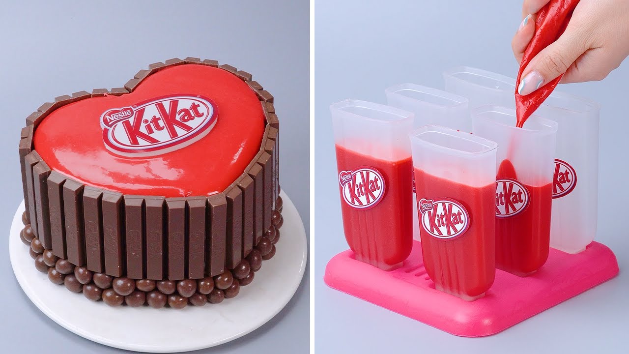 Perfect KITKAT Cake Decorating Ideas 🍫🍫 So Tasty Cake And Dessert Compilation
