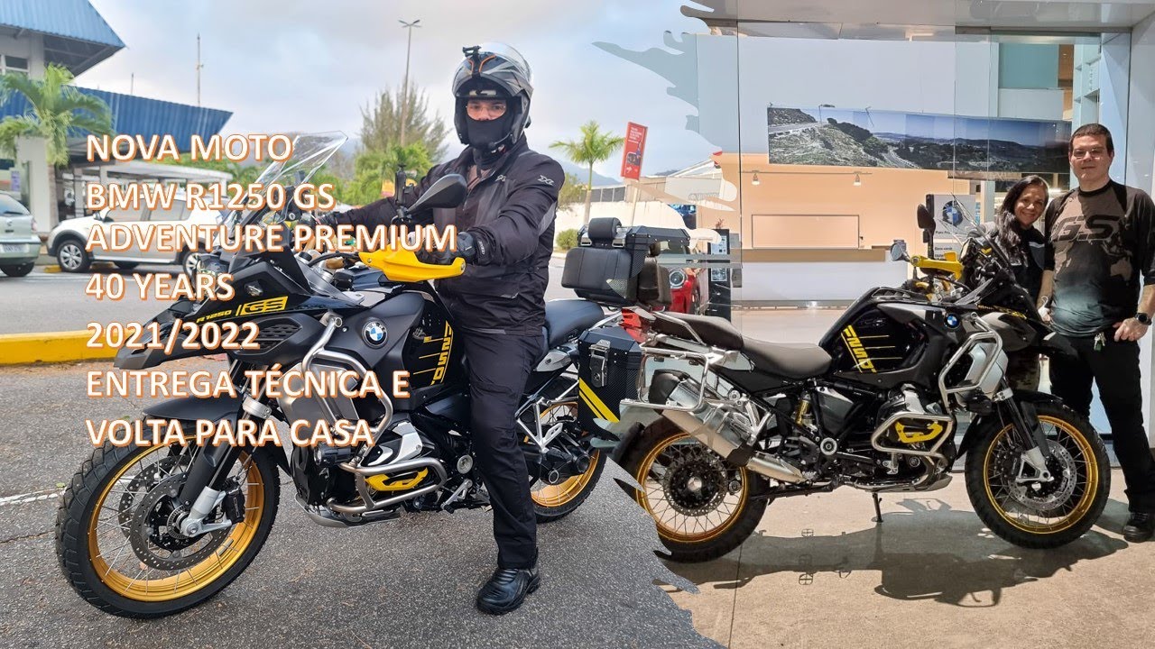 Nova Moto do canal - BMW R1250 GS Adventure Premium 40 Years 21/22 - Entrega técnica