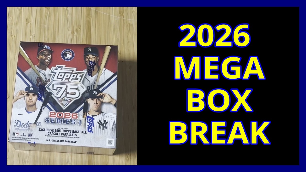 2026 Topps Mega Box BREAK! Rookies, Refractors & Stars! In search of Judge, Ohtani, Autos and #s