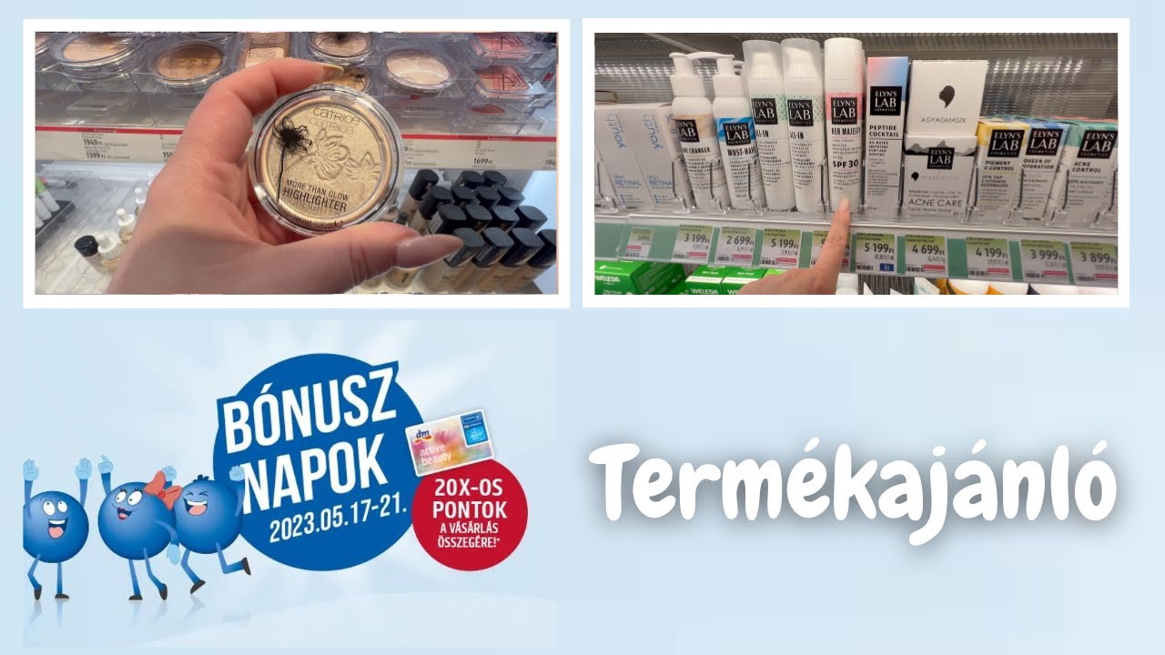 DM Bónusz napok termékajánló | Bőrápolás, hajápolás, smink és más random dolgok 🙃