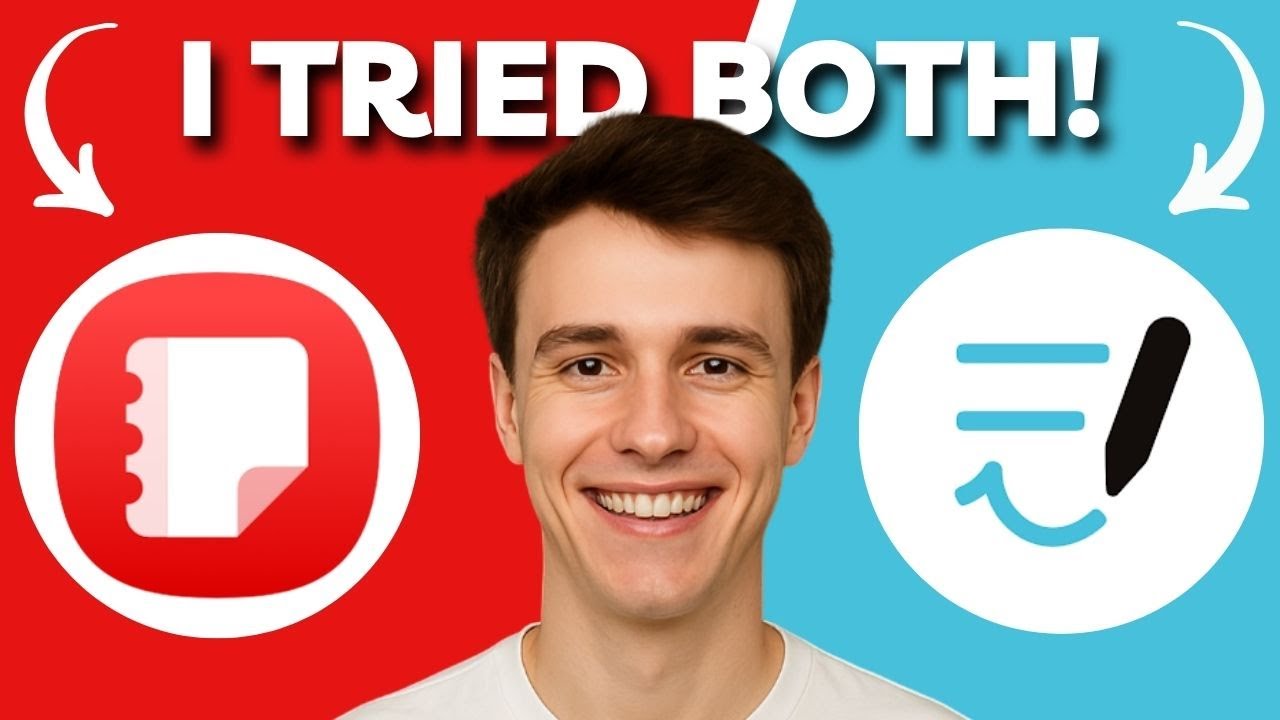 Samsung Notes против GoodNotes для Android | Какое приложение для заметок лучше в 2025 году?
