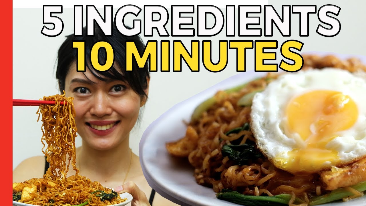 EASY Maggi Mee Goreng Mamak Recipe | Malaysia Fried Instant Noodle