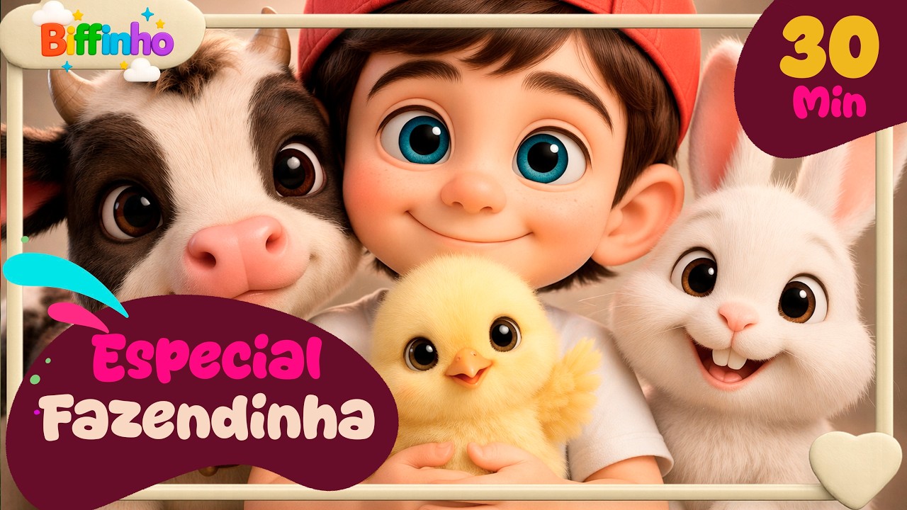 Especial Amigos na Fazendinha | Amor Verdadeiro | Amizade Pura | Cuidando dos Animais | BIFFINHO