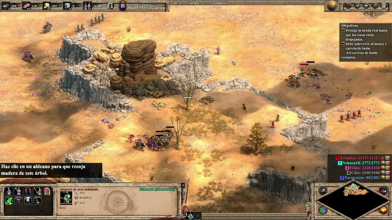 Age of Empires II DE | Chronicles Alejandro Magno | 2 - La decisión del príncipe | Legendario |