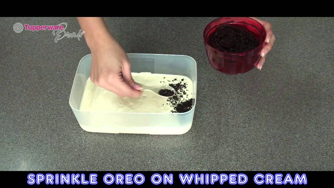 Make Oreo Ice cream using the Speedy Chef and FreezerMate