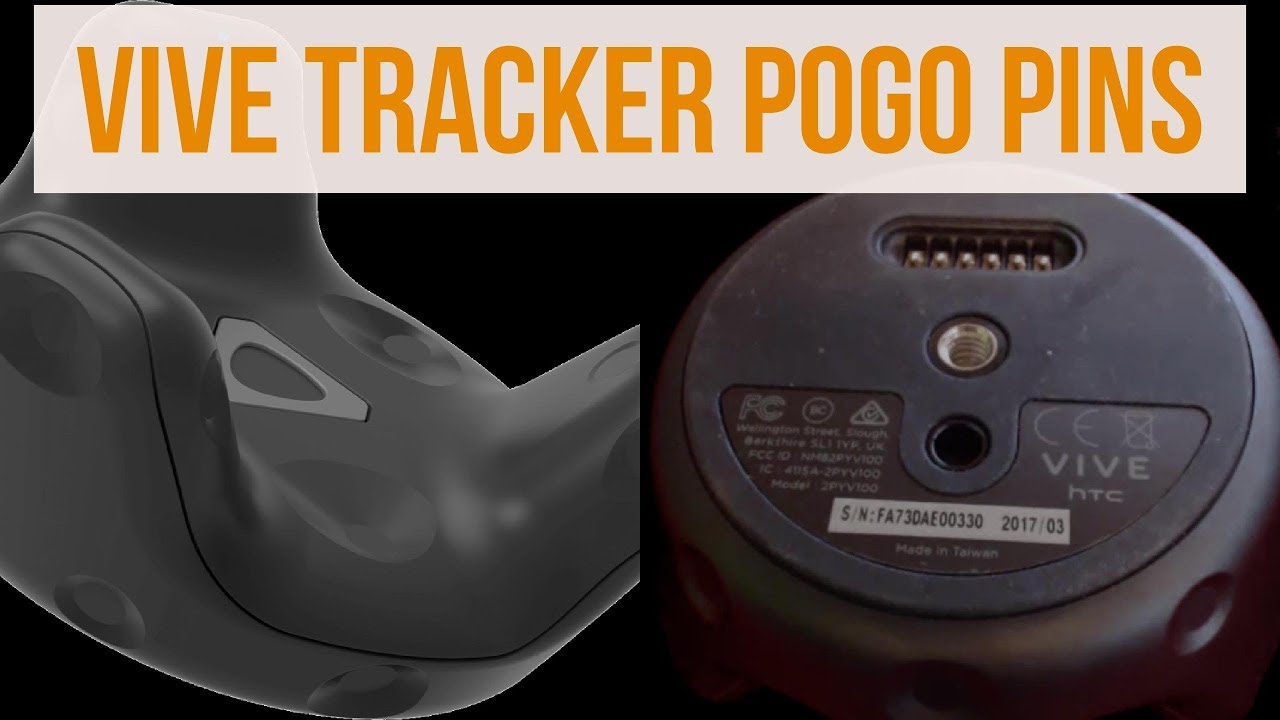 How to use Unity3D Vive Trackers POGO Pins - It's Easy