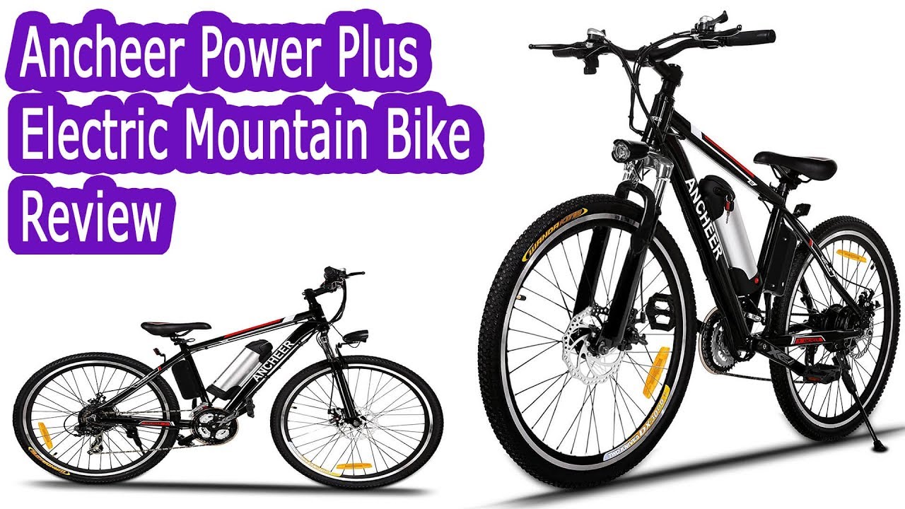 Ancheer Power Plus Electric Mountain Bike Review