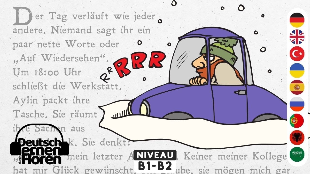 #853 Учите немецкий с историями [Учите немецкий на слух] - B1-B2 | Learn German with stories