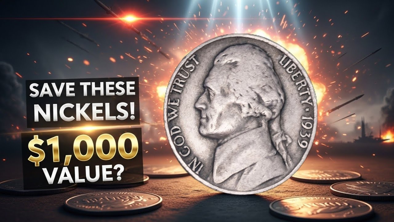 SAVE THESE NICKELS NOW — They Could Be Worth $1,000 Soon 😱