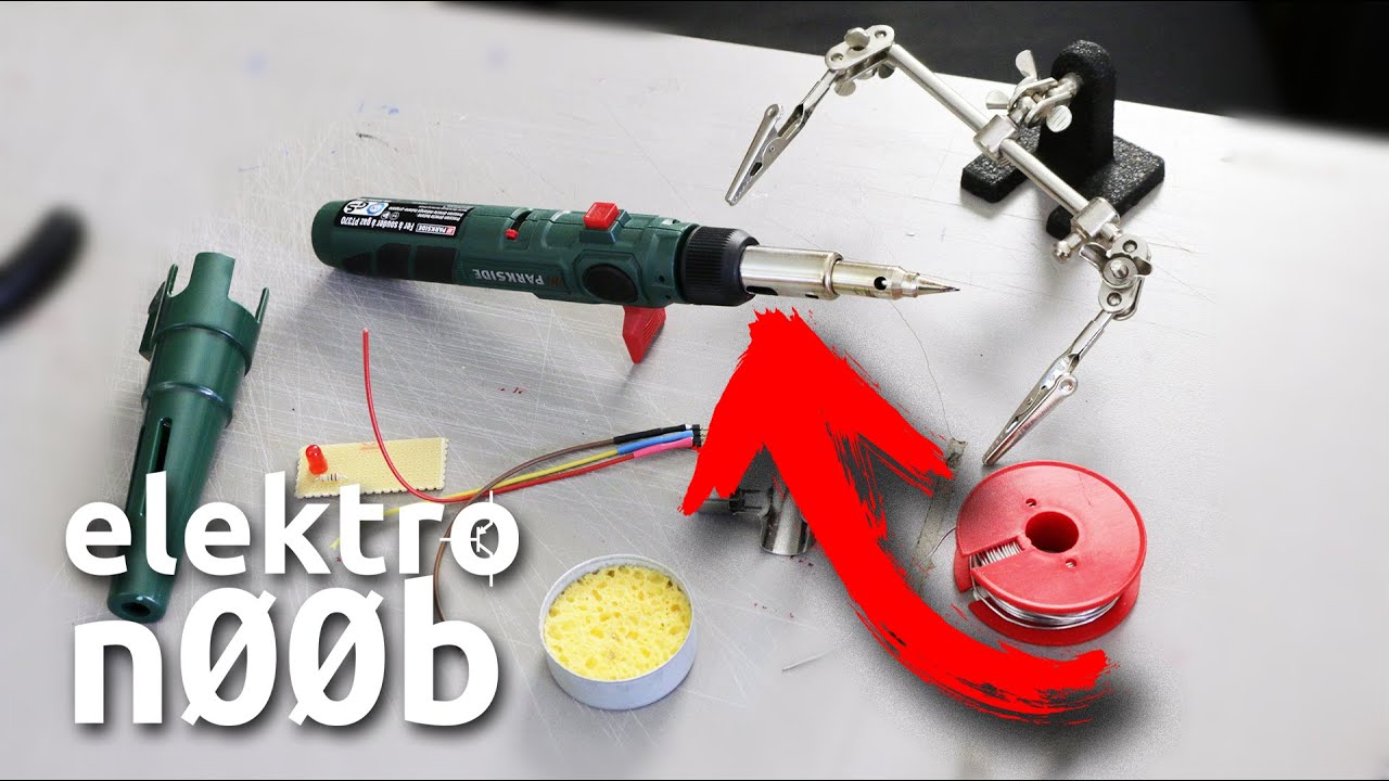 test fer à souder à gaz ParkSide PT370 - elektroN00b