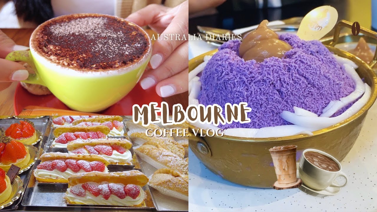 [4K] Where to Eat Dessert and Cafe in Melbourne Australia  ⎮BEST CAFE Hopping in Melbourne Australia