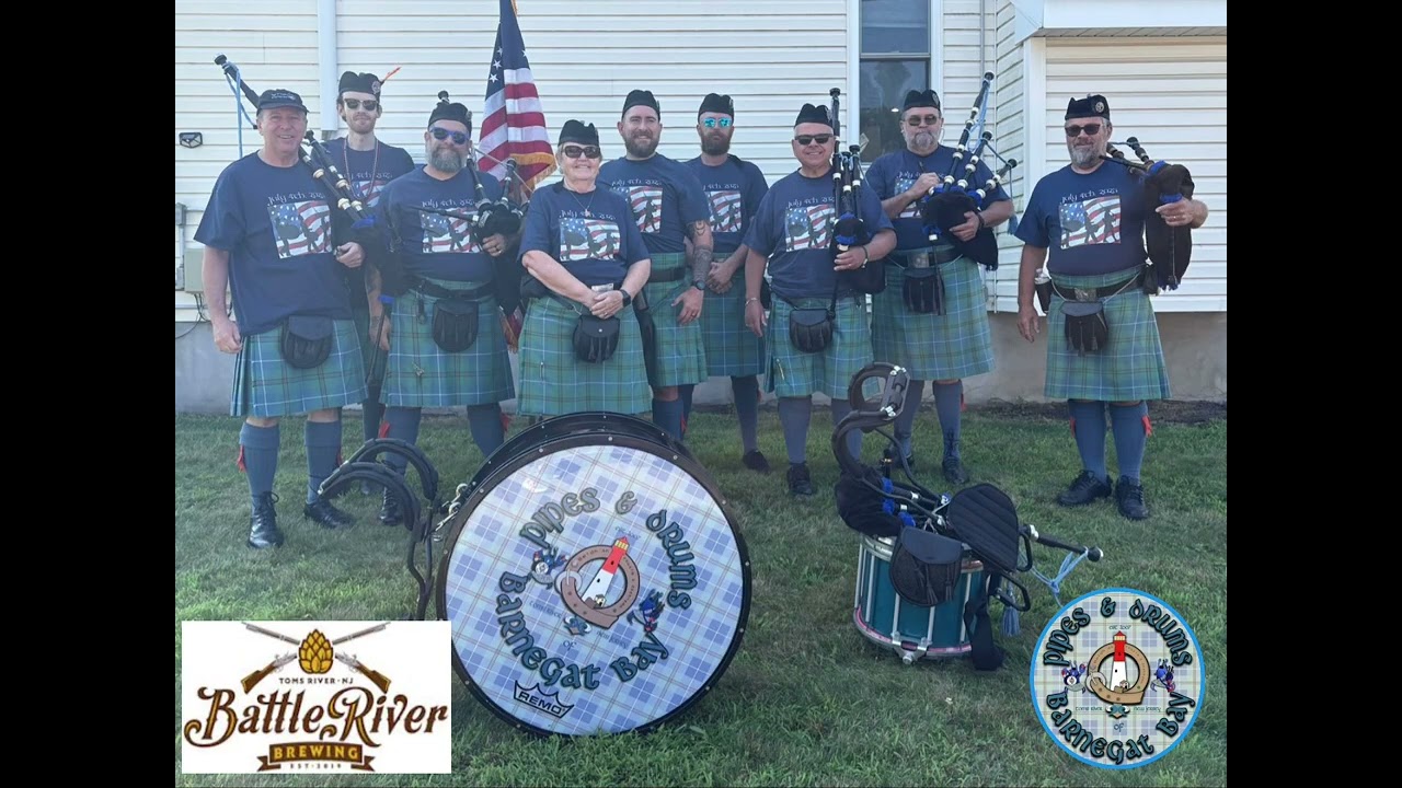 Pipes and Drums of Barnegat Bay - playing at Battle River 3/14/26