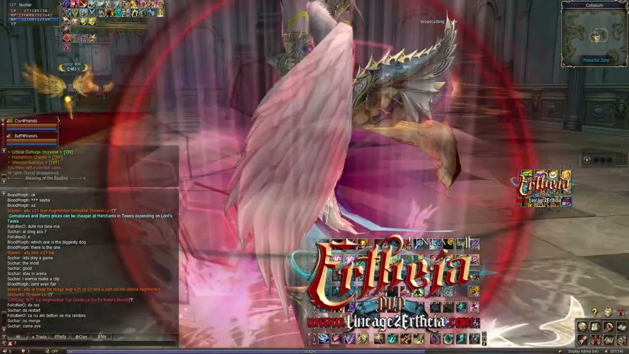 Lineage2Ertheia - Some fun in coliseum