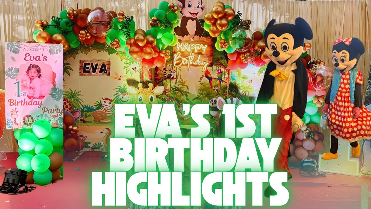 EVA'S FIRST BIRTHDAY BASH | EVA TURNS ONE | BIRTHDAY HIGHLIGHTS | 01-0302026 | FAMILY GET-TOGETHER