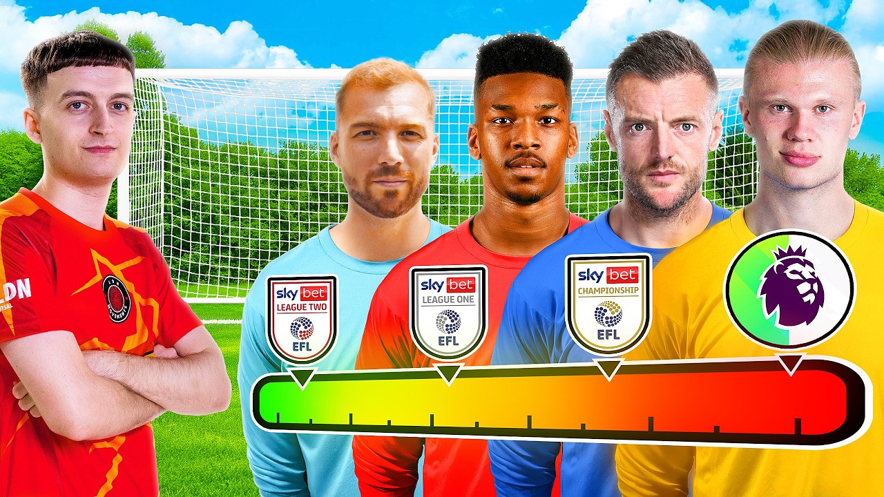 I Played vs 1 PRO FOOTBALLER From Every League!