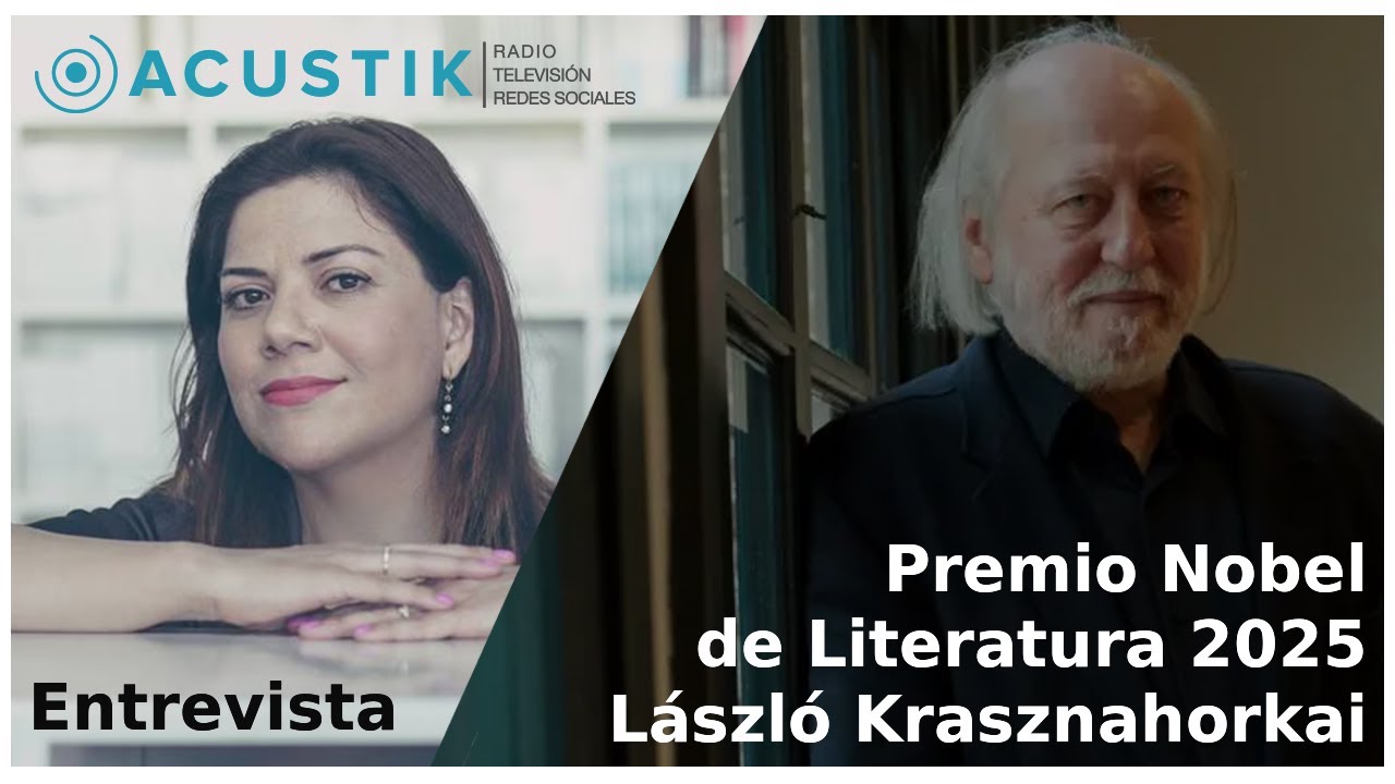 Premio Nobel de Literatura 2025 en Acustik TV con Fernanda Tapia