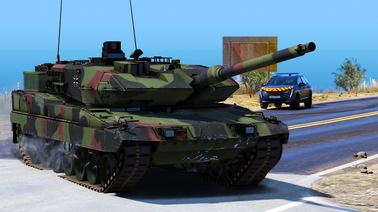 [GTA 5] POLICE VS TANK QUI SERA LE MEILLEUR ?