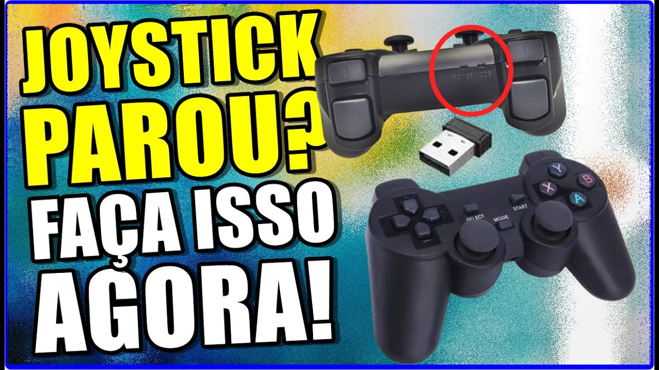 CONTROLE WIRELESS PAROU DE FUNCIONAR! COMO RESOLVER PROBLEMAS E POSSÍVEIS SOLUÇÕES PARA CONECTAR