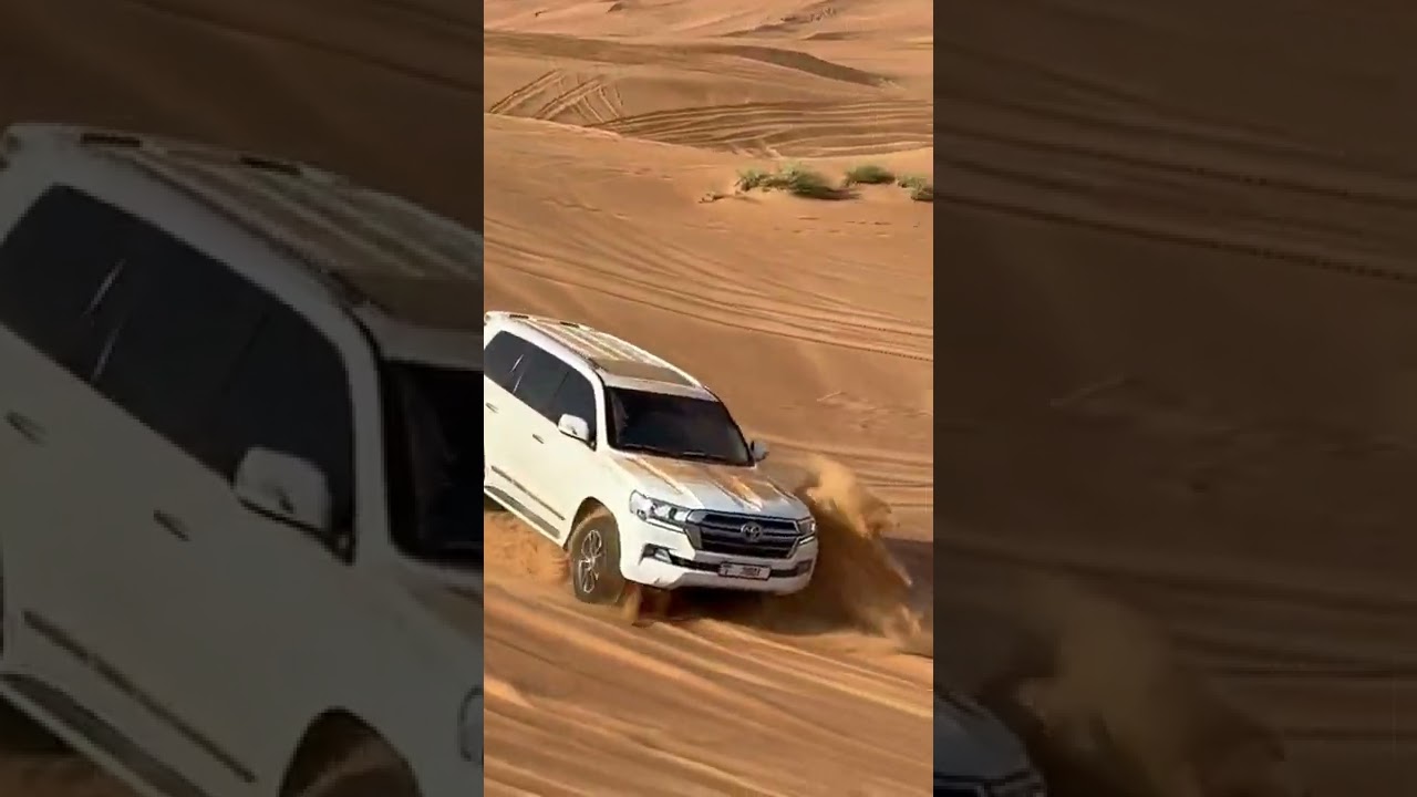 Toyota Land Cruiser&nbsp;Dubai 🏜 desert safari land cruiser off road capability 4x4 #dubai #toyota #car