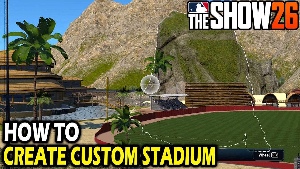 Как создать собственный стадион в MLB The Show 26