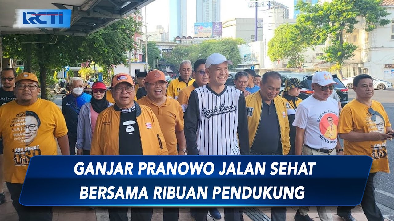 Jalan Sehat Bareng Warga Surabaya,  Ganjar: Investasi Paling Bagus Itu Kesehatan - SIP 02/10