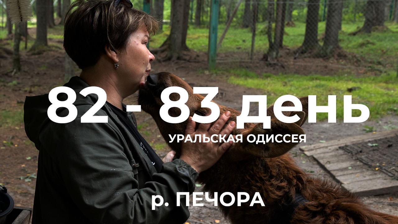 82 – 83  день  Весь Урал на каяке (5000 км):  Дер. Курья – пос. Якша Река Печора
