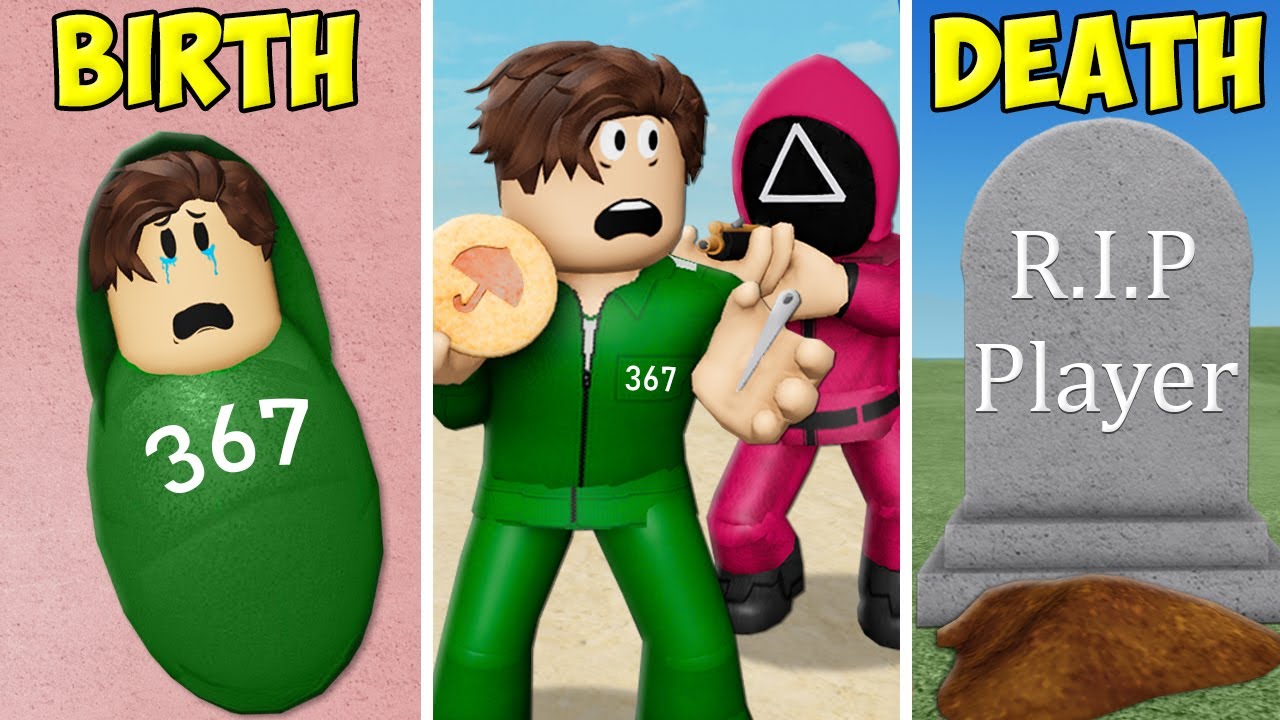 Birth To Death The Squid Game: A Roblox Movie