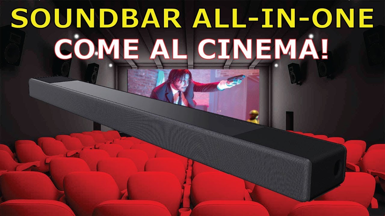 MIGLIORI SOUNDBAR ALL IN ONE da 100€ a 1800€! Acquistabili su Amazon