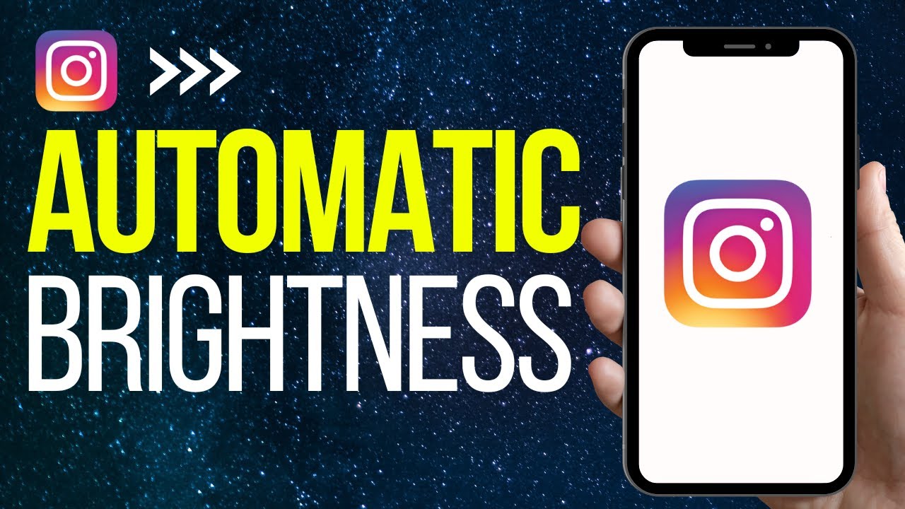 How to Fix Automatic Brightness Instagram (2025) | Easy Fix