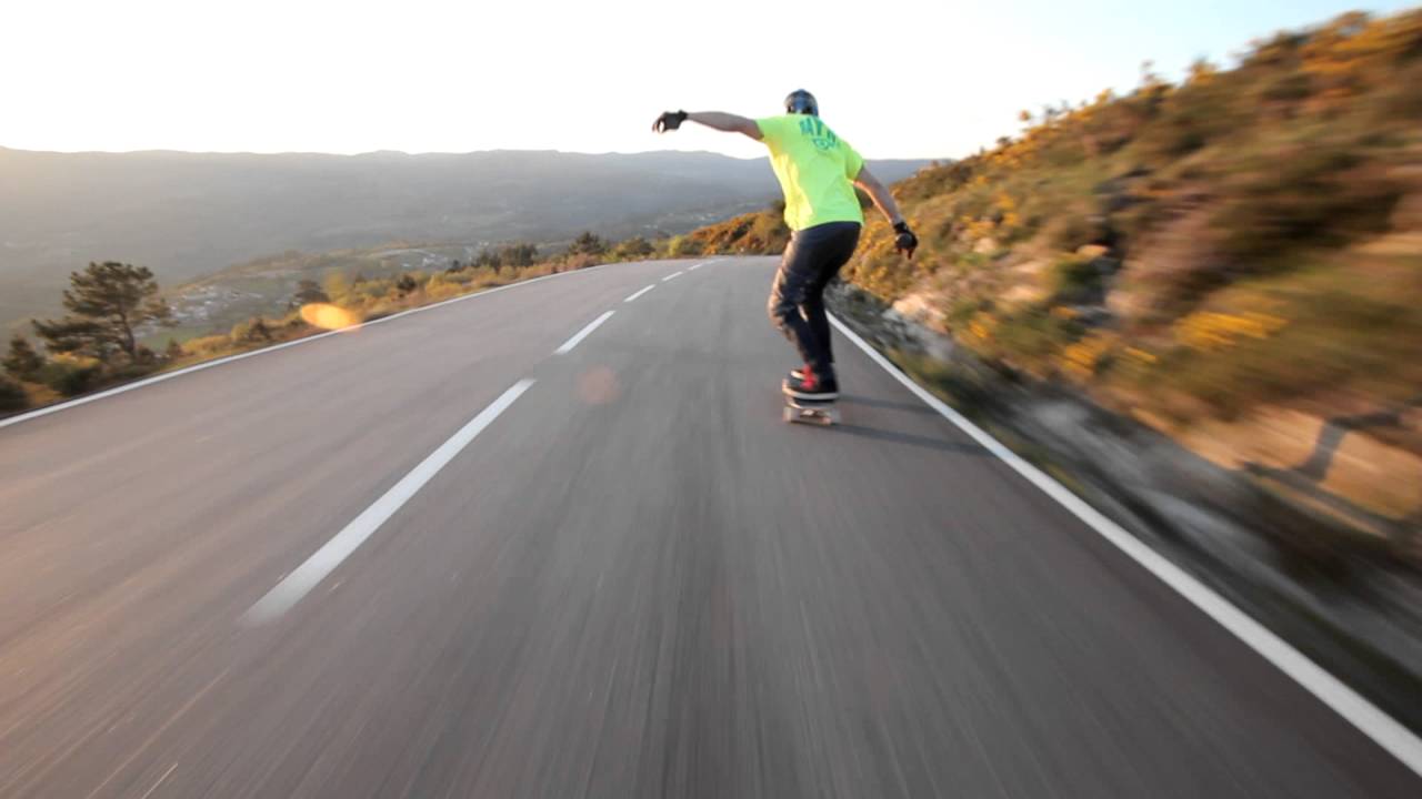 Skate Downhill - Javier Tato at Monte Tecla