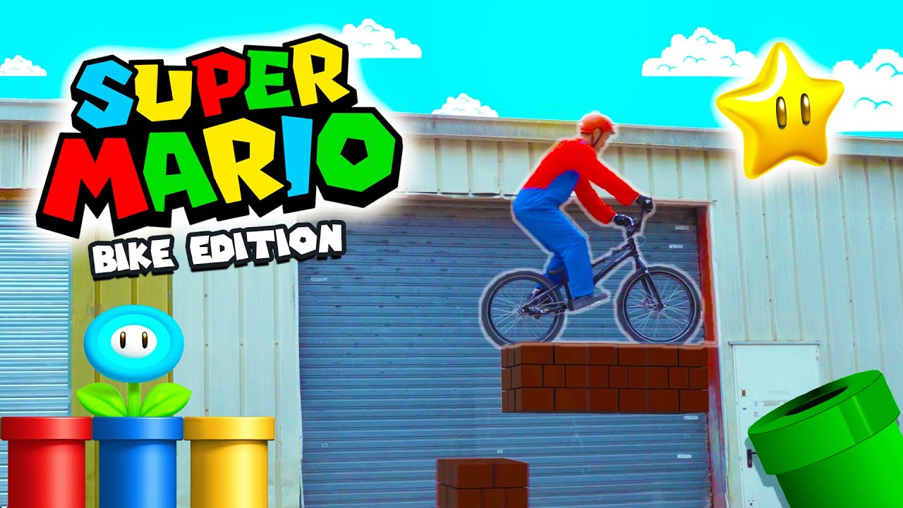 SUPER MARIO IN REAL LIFE  (Bike Edition)