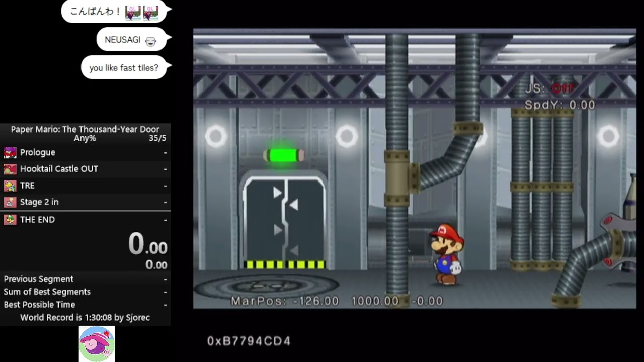 1:42:57 Paper Mario: The Thousand-Year Door - Any%