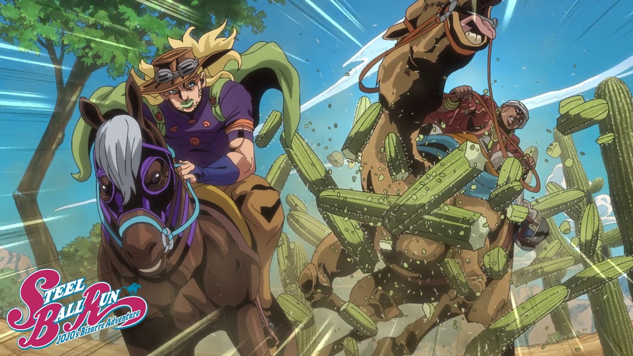 Gyro takes down Avdul - Steel Ball Run (English Dub)