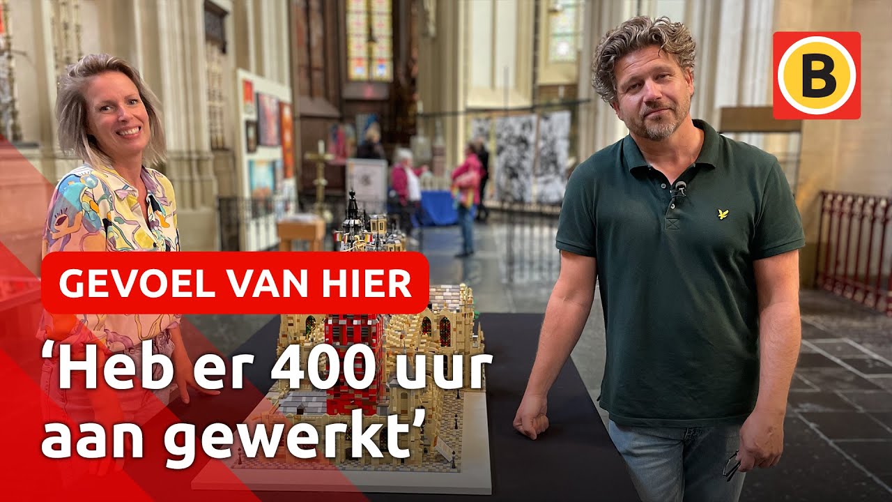 Martijn bouwt Sint-Janskathedraal van LEGO | Omroep Brabant
