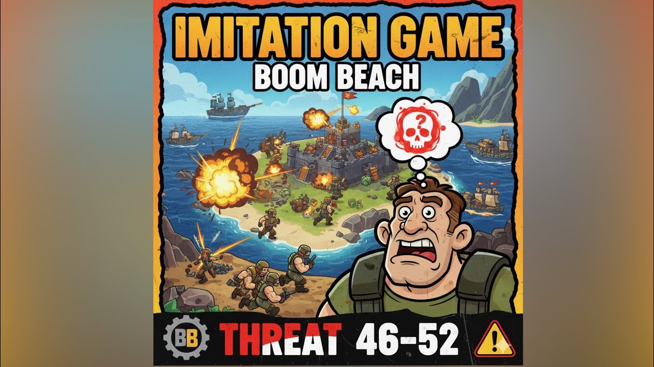 Imitation game threat 46-52 #boombeach by Docmaddy-YT