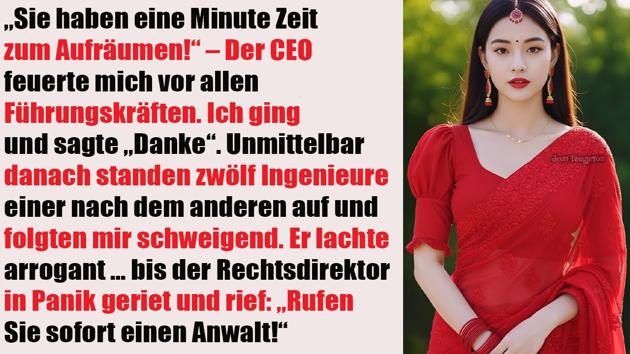 Ich nickte nur „Danke“… und verkaufte 14 Tage nach meiner Kündigung ein 1,1-Milliarden