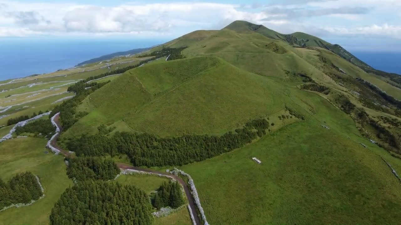Sao Jorge A&ccedil;ores Portugal. Flight on Dji Mini 2