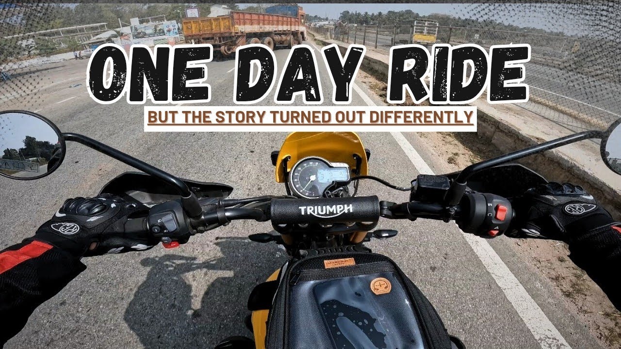 One Day Bike Ride Near Bangalore 🏍️ | Kanva Reservoir | Unexpected Turn 😨