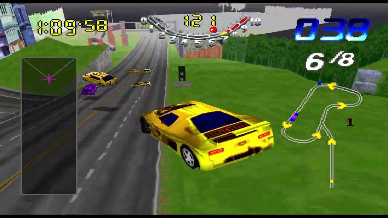 San Francisco Rush: Extreme Racing - Prototype - 4K - PS1 - Duckstation - Core i7 2600 - GTX 970